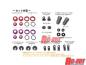Preview: Color Change Damper Cylinder Kit Purple Long (Cylinder Standard Length + 2mm)