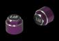 Preview: Wheel Cap Nut Purple mit schwarzem Logo