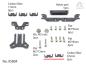 Preview: DriftART DA3 1/28 Body Mount set