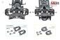 Preview: DriftART DA3 Rear Arms Extension parts