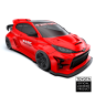 Preview: 24krc Toyota Yaris GR Komplettset