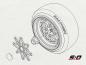 Preview: Scale Dynamics V16D Work Equip 03 #9/12 Bronze Rim