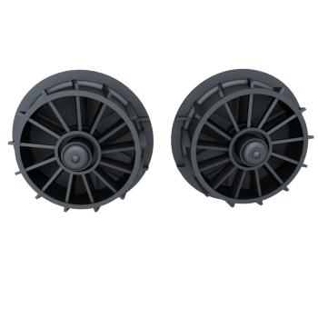24krc rear fan's for D-SAITO WIDE KIT CORVETTE C6 Z06