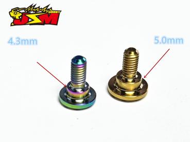 JSM Hobby Titan Servo Schraube (2stk.) diverse Farben 4.3mm