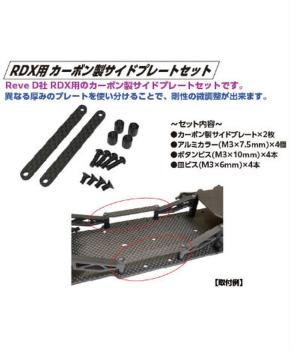 RDX carbon Chassisstrebe