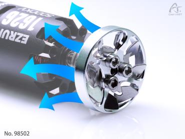 Steel 3X Motor Gear + Wind Walk Cooling Fan Drift