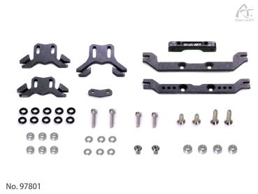 DriftART New 1/28 Universal Body Mount Set