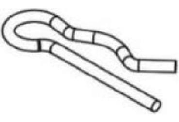 Axon TC10/3 Body Pin (6mm) 8pcs