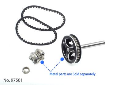 DriftART 40T belt and 30T gear for TDS drive shaft
