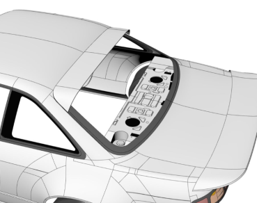 Addiction RC Nissan S14 late interior KIT