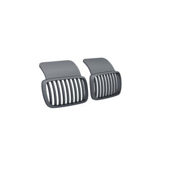 24krc BMW E36 Hood Grill for GR Works