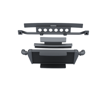24krc MaxRacing PS13 Intercooler, Grill & Rear Bar