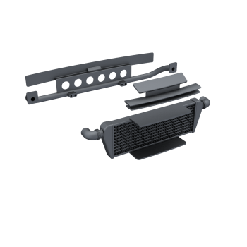 24krc MaxRacing PS13 Intercooler, Grill & Rear Bar