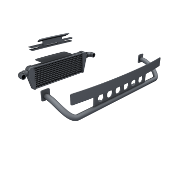24krc MaxRacing PS13 Intercooler, Grill & Rear Bar