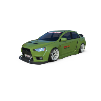 24krc Mitsubishi Evo X E-Fighter Wide Kit