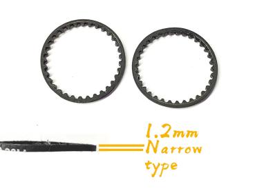 DriftART V-belt 33T 1.2mm narrow type 2 pcs
