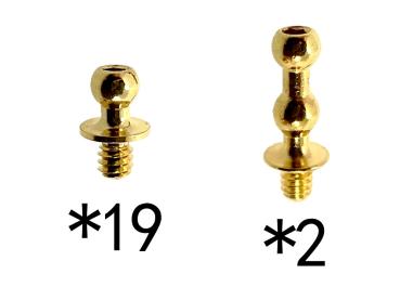 DriftArt Golden Ball heads set （1902）