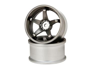 HAYATE N-Type Drift Wheel /+6/Titan Silver