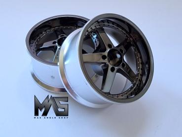 Work equipe wheel offset 6,8 Black Chrome
