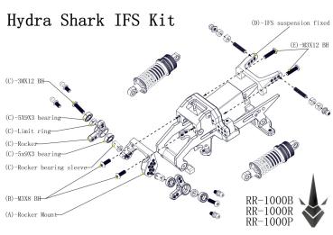 Rhino Racing IFS – Inboard Front Suspension Kit for DDSS