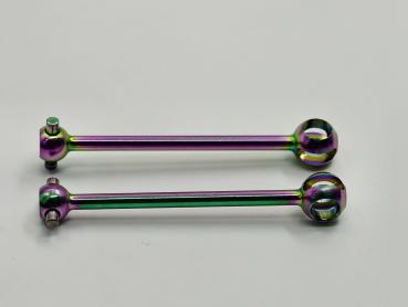 Rhino Racing – Titanium SR Universal Shafts 46mm "Dazzling"