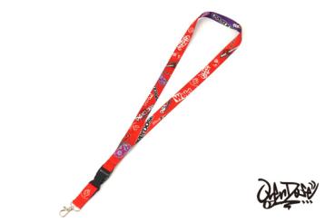 BUZZBREAK Neck Strap Overdose (Purple/Red)