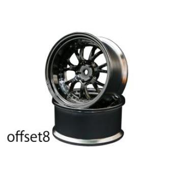 SSR Professor MS3 wheel offset 6&8 Black Chrome