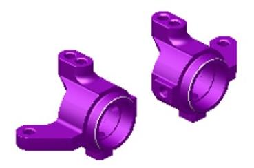 DK DOUBLE-BALL HEAD SUSPENSION STEERING CUP SET ALU