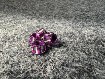 M.A.S. Radmuttern M4 purple 4stk.