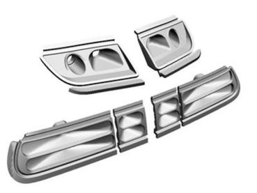 24krc Light Buckets Nissan 300ZX (Z32) TwinZ