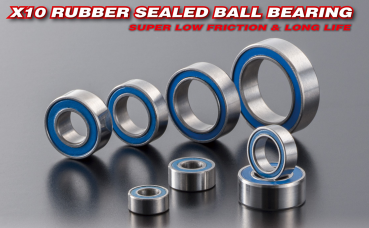 X10 RUBBER SHIELD BALL BEARING 1510 (15x10x4) 6pcs