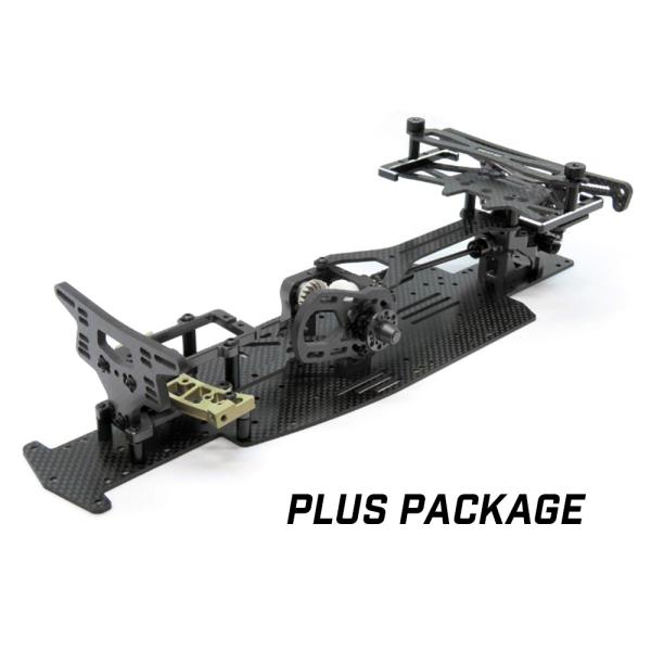 TRAVIS 2 LCS Chassis Kit plus package (black)
