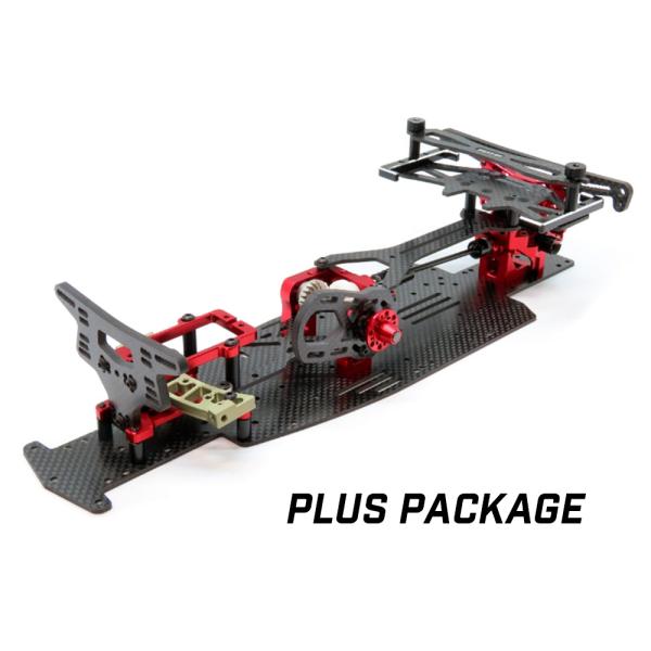 TRAVIS 2 LCS Chassis Kit plus package (red)