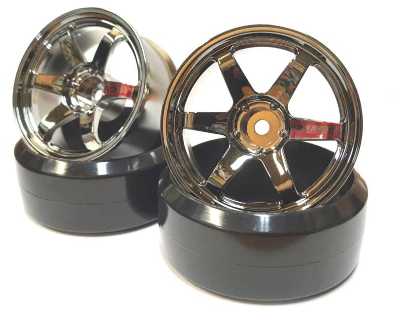 TE37 Sports WHEEL  OFFSET 6/8 Schwarz chrom