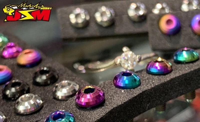 JSM Hobby Titanium Schrauben Set für ReveD RDX (8 colors)
