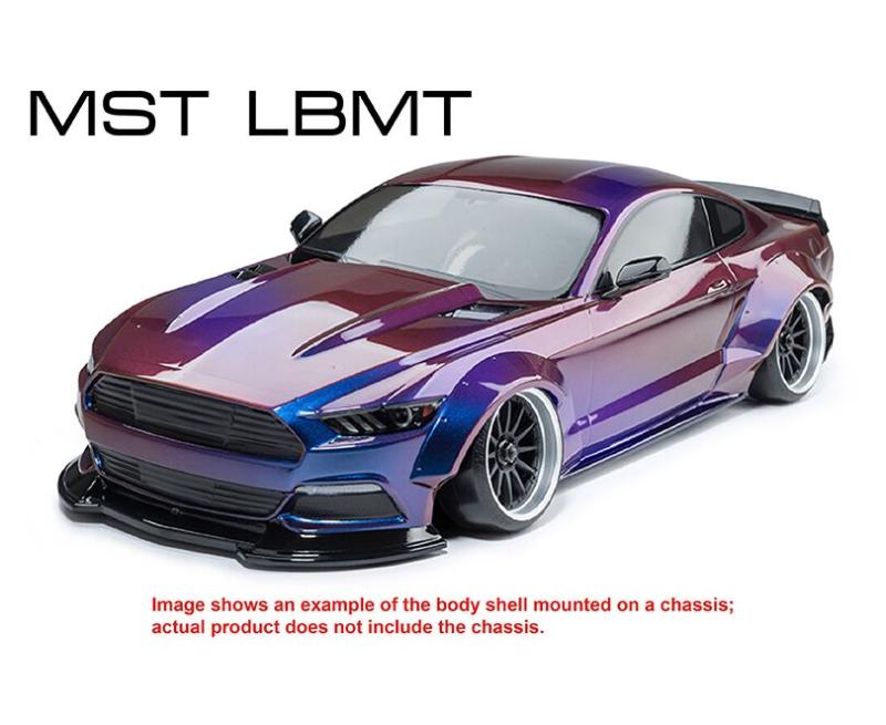 Karosserie MST Ford Mustang Iridescent Purple lackiert