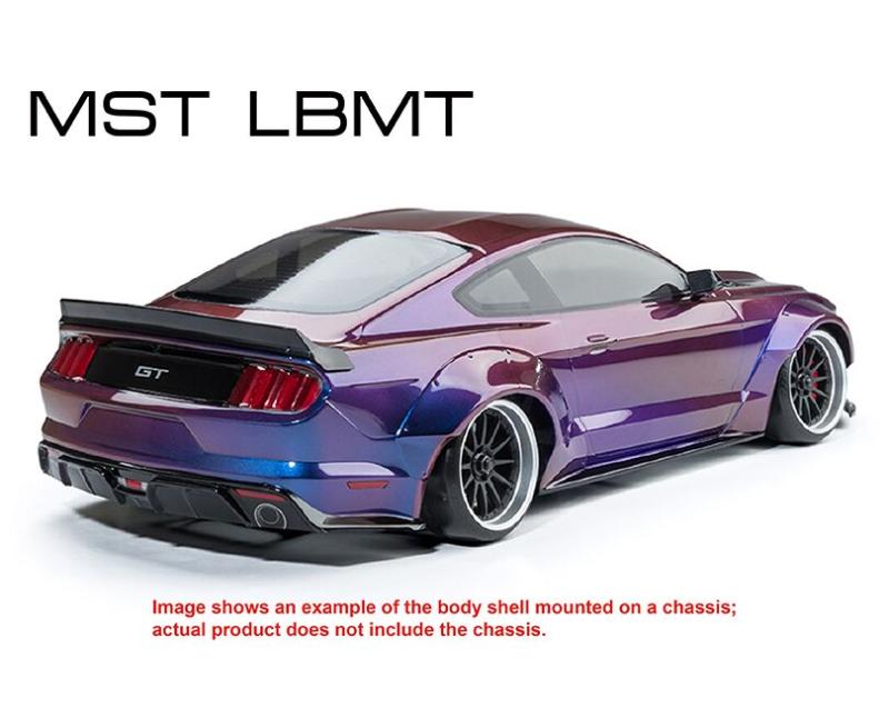 Karosserie MST Ford Mustang Iridescent Purple lackiert