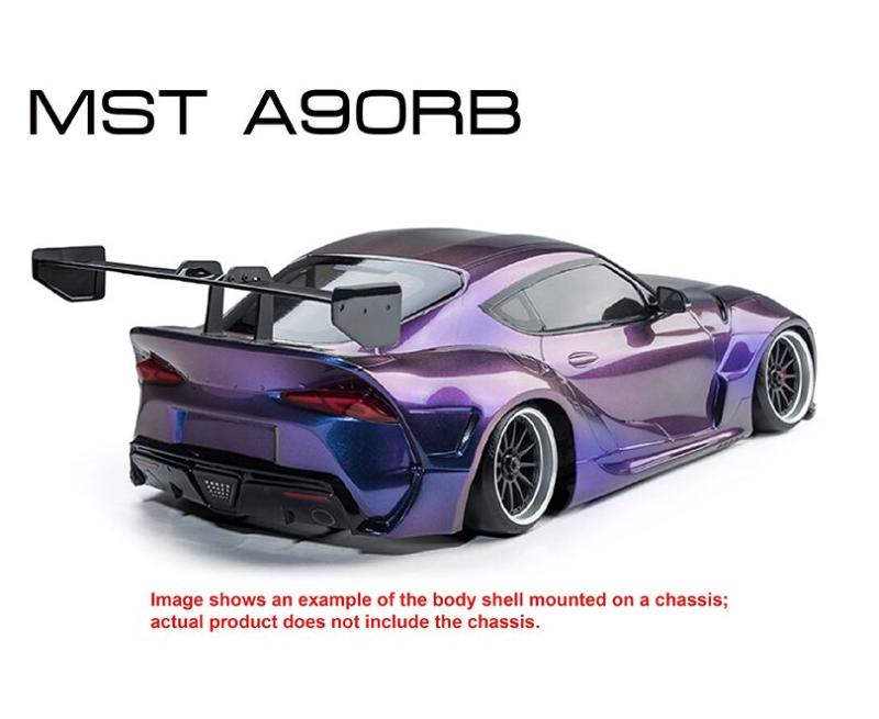 Karosserie MST Supra A90 Rocket Bunny Iridescent Purple lackiert