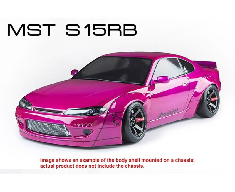 Karosserie MST S15RB Magenta lackiert