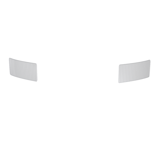 24krc Corvette fog ligth lens