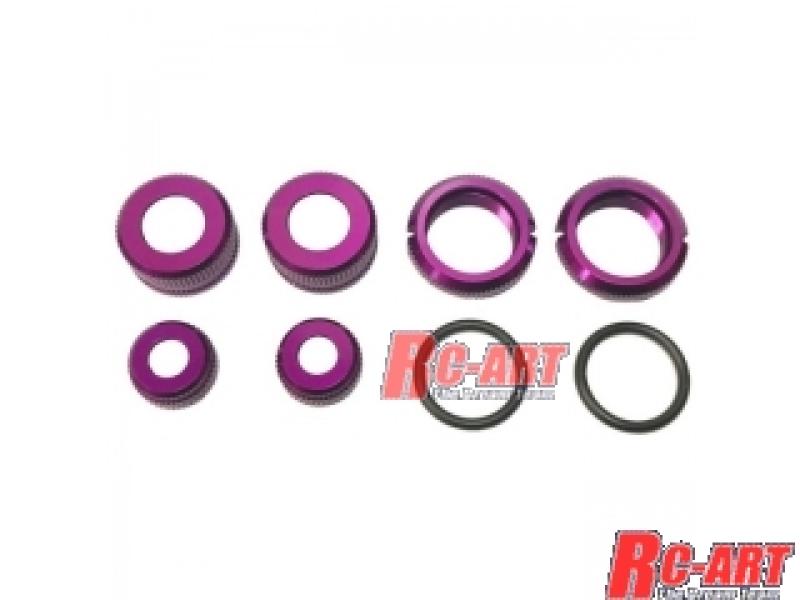 Color Change Damper Cylinder Kit Purple Long (Cylinder Standard Length + 2mm)