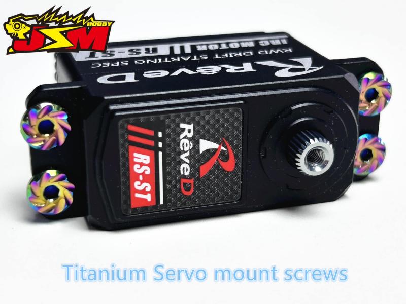 JSM Hobby Titan Servo Schraube (2stk.) diverse Farben 4.3mm