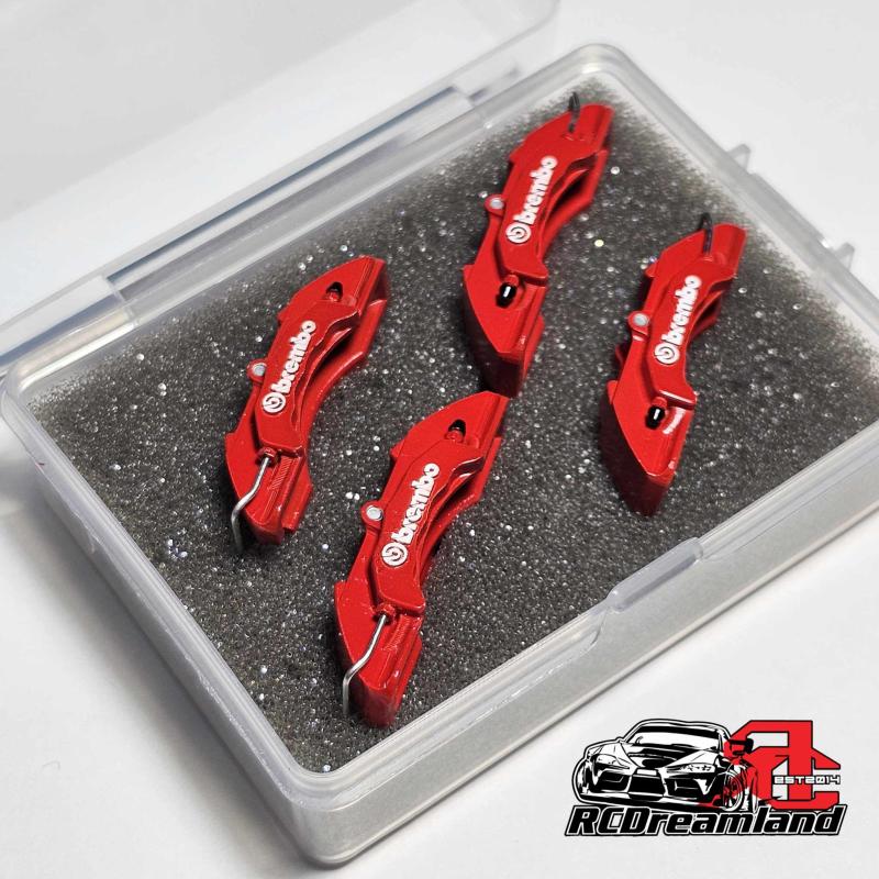 RCDL RDX Brake Caliper Brembo red