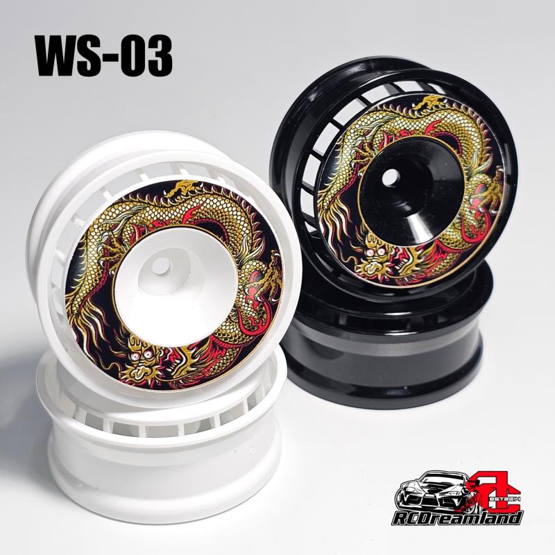 RCDL Sticker for GA18 Wheel WS-03