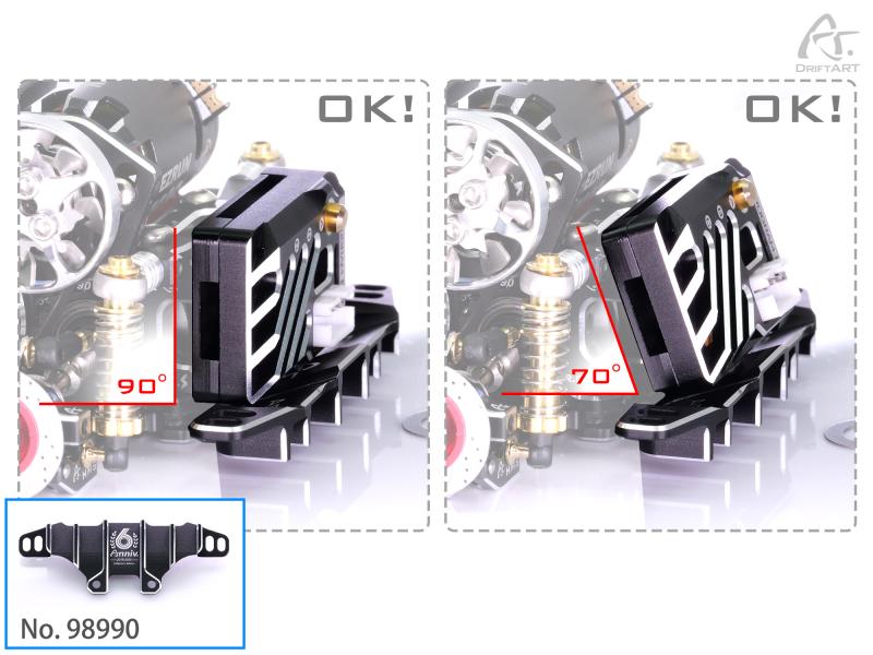 DriftART 6th Anniversary CNC Alloy Rear Diffuser – Collector's Edition