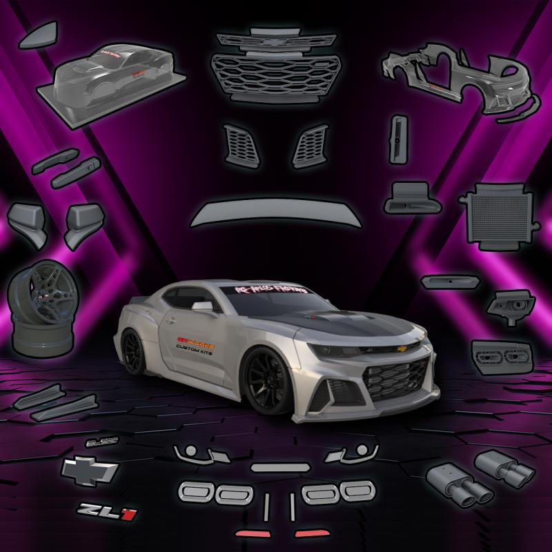 Full Body Set Camaro ZL1 Gen3 Widebody