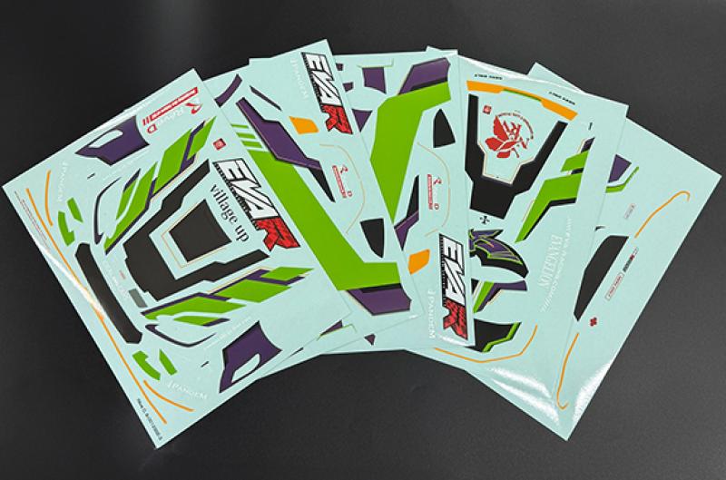 EVANGELON RACING GR86 Sticker Set