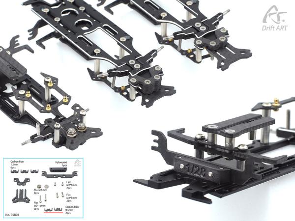 DriftART DA3 1/28 Body Mount set