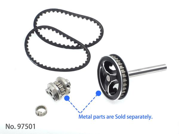 DriftART 40T belt and 30T gear for TDS drive shaft