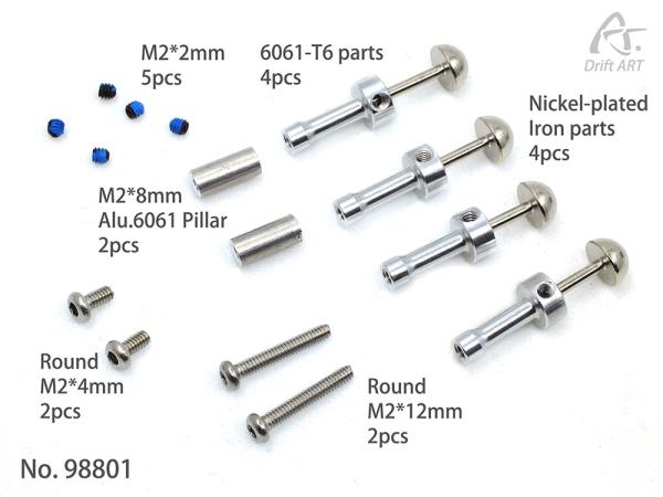 DriftART S.E. Body Mount set SLIM